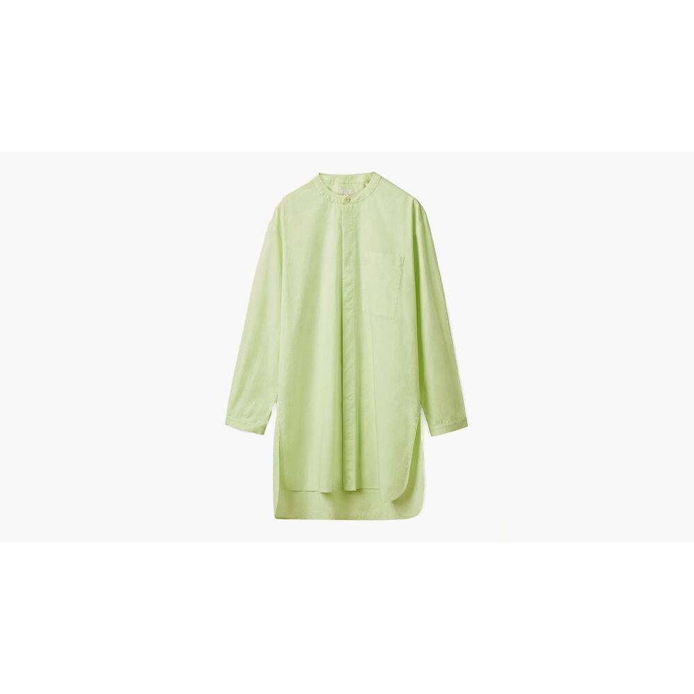 ✨COS Oversized Cotton Lime Green Sz Small Tunic✨ - Picture 4 of 11